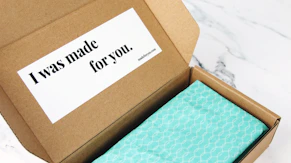 a box with a label on it