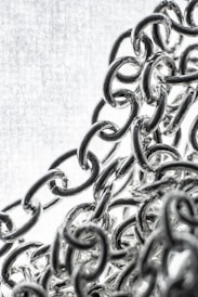 a close-up of a metal sculpture