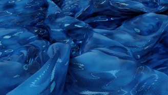 a blue wave in the ocean