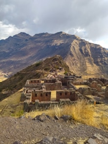 a building on a hill