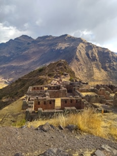 a building on a hill