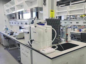 a machine in a room
