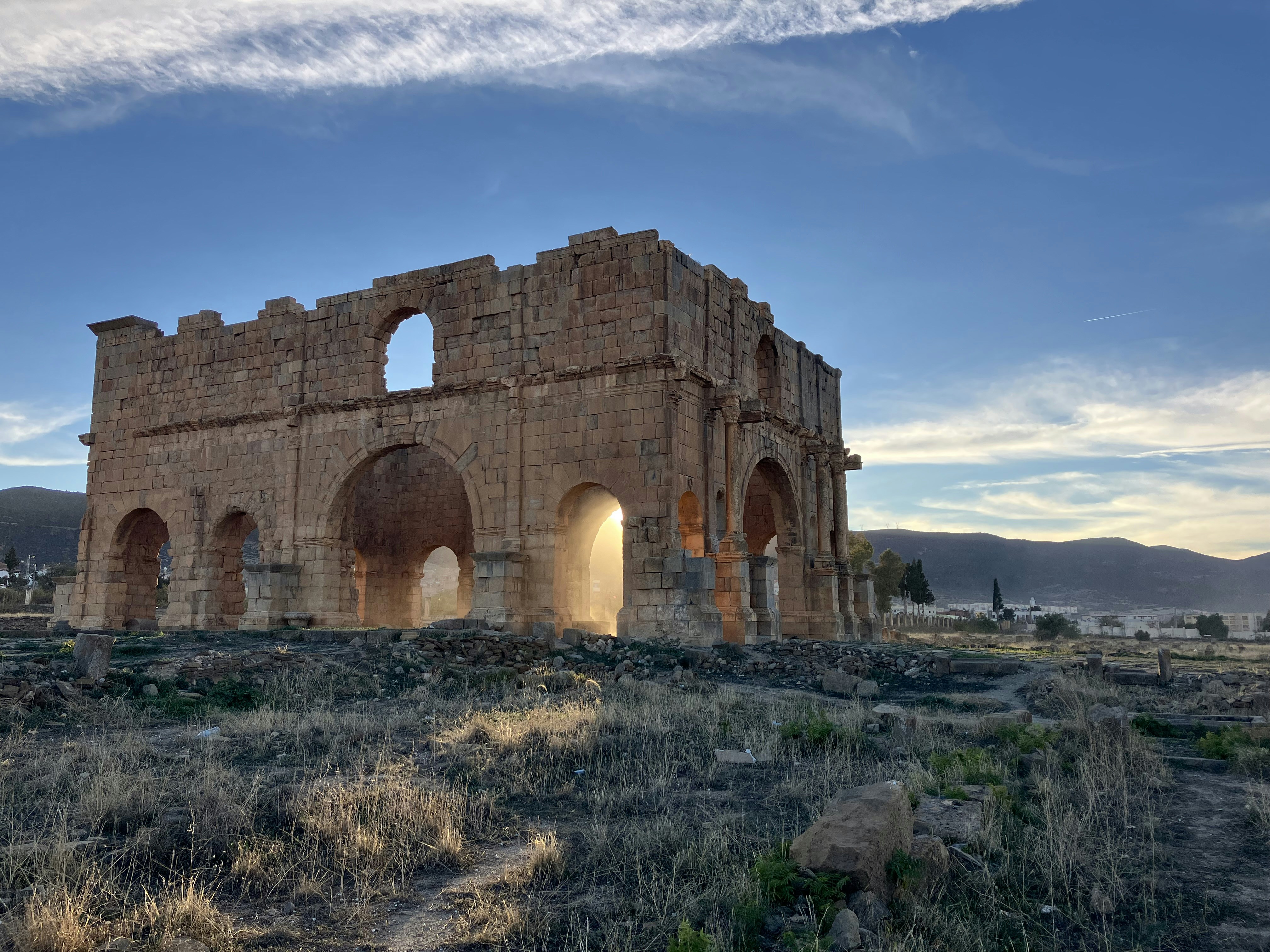 Roman ruins in Lambaesis / Tazoult. Batna, Algeria.