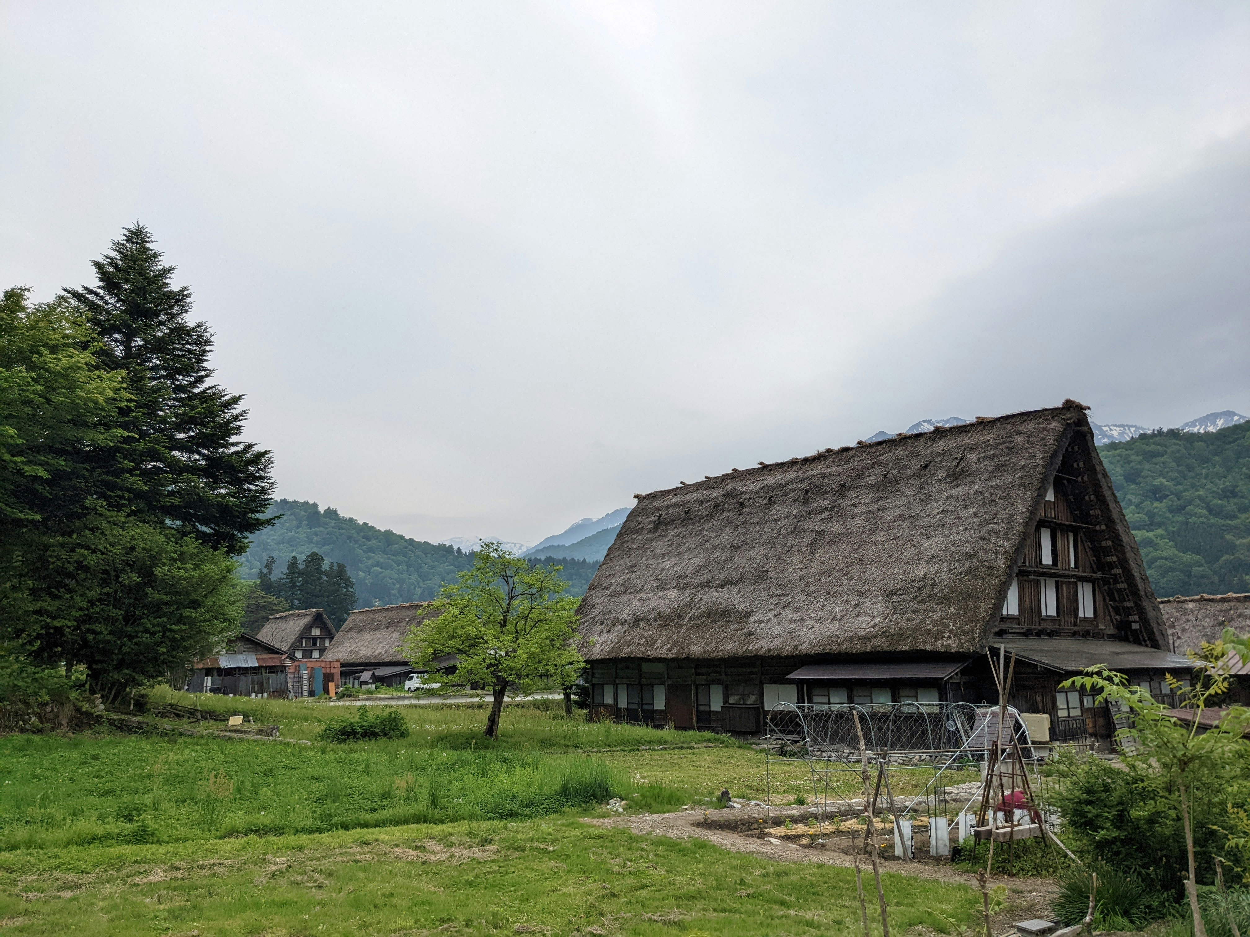 Nagano farm stay eco lodge rural guesthouse Japanese mountain village