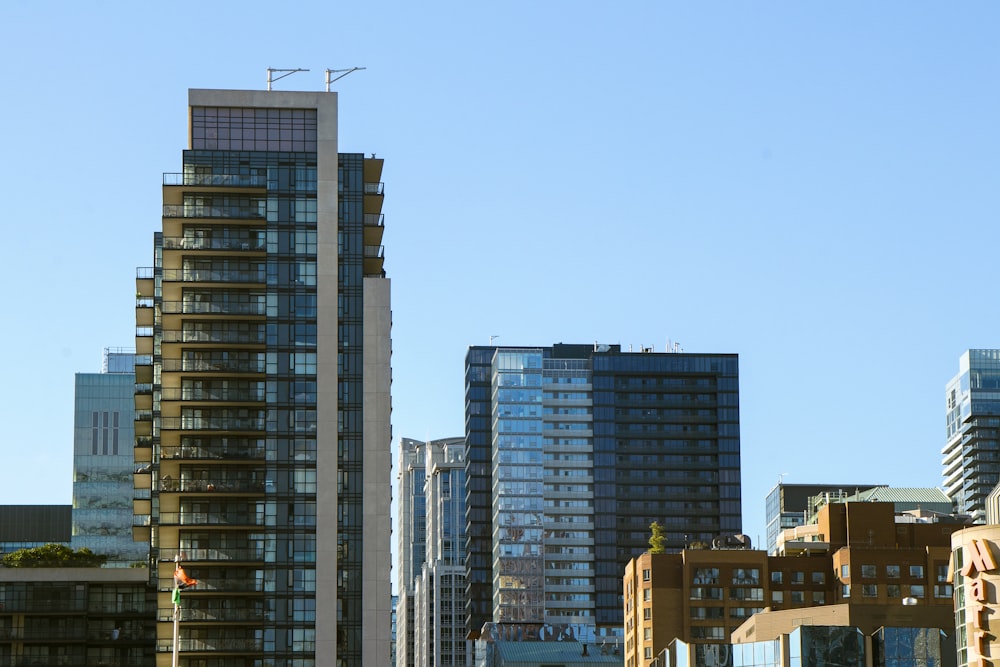 a group of buildings