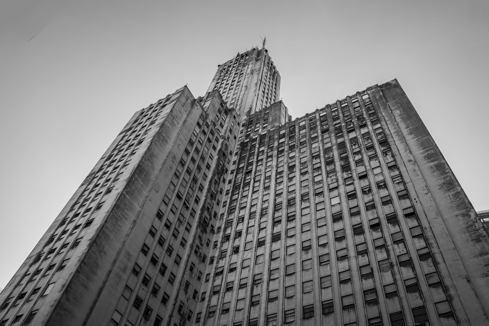 a tall building with many windows