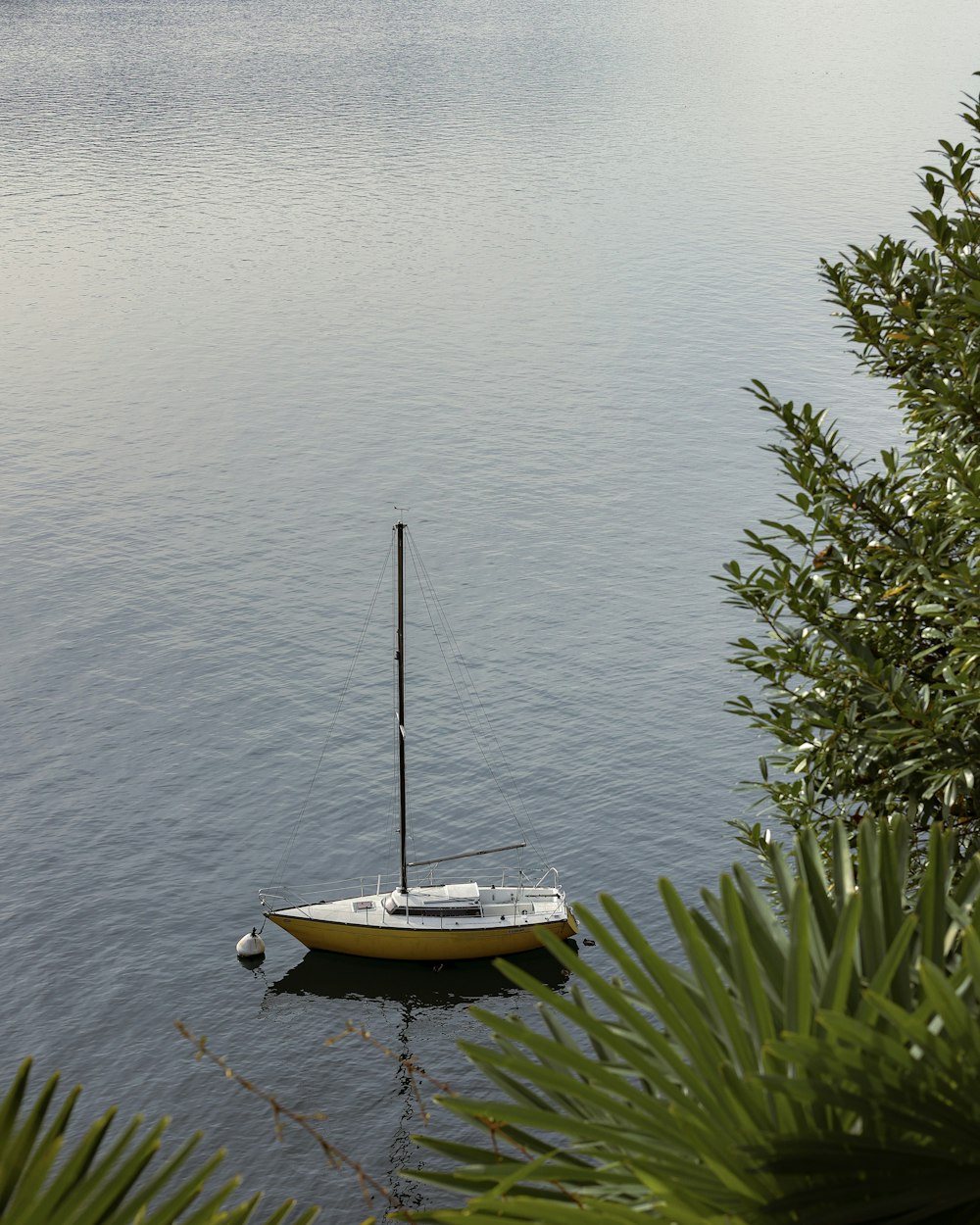 a boat in the water