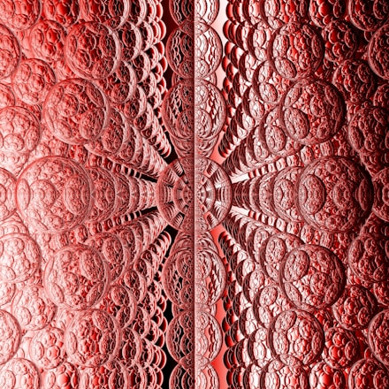 A vibrant ecosystem illustrating the concept of fractal intelligence.