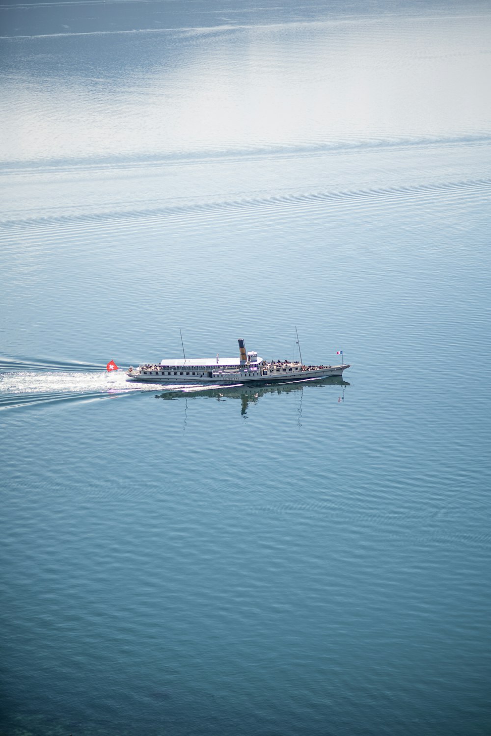 a boat in the water