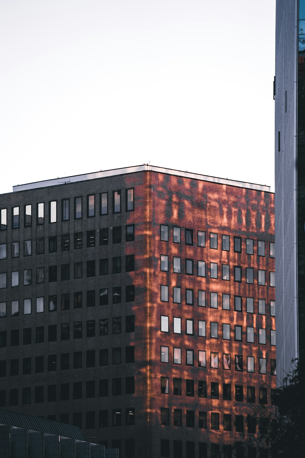 a tall building with many windows