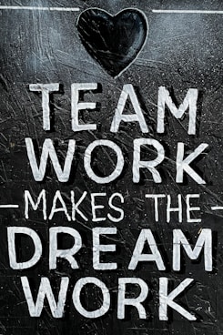 picture team work makes the dream