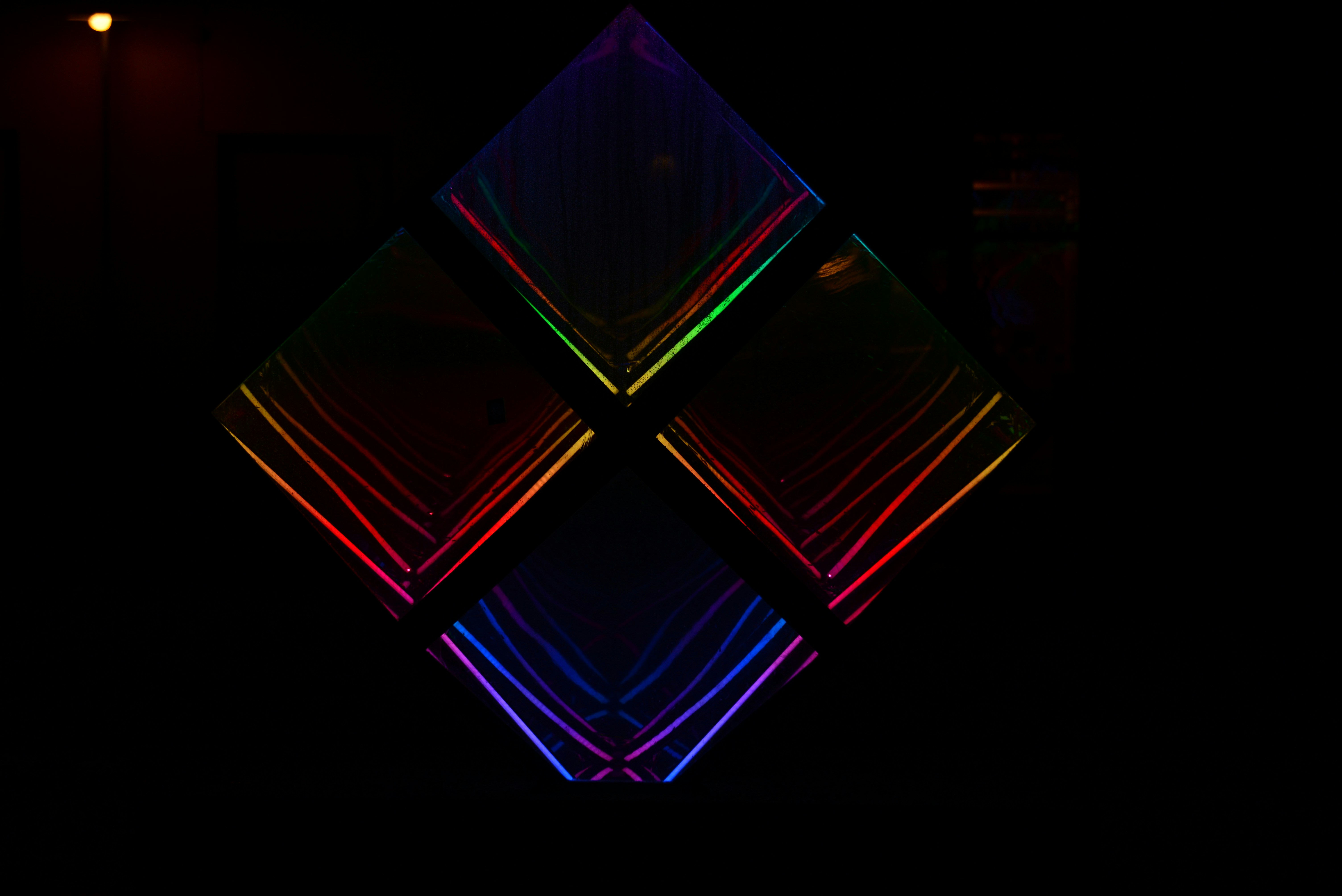 Digital data flowing through cyberspace