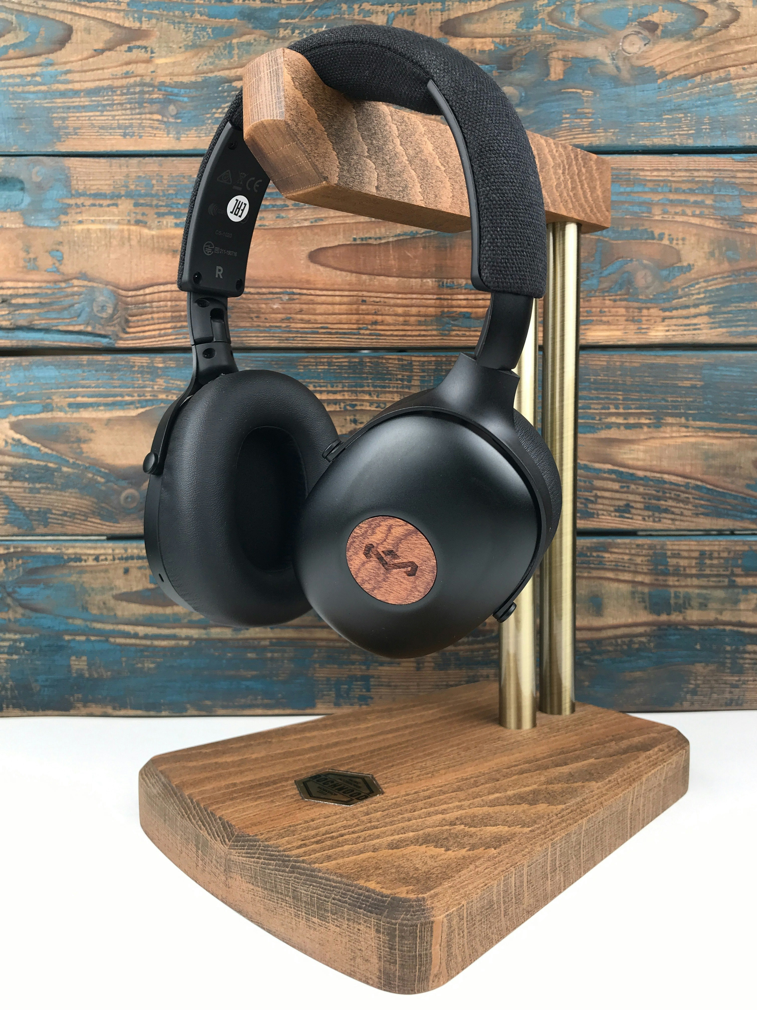 a pair of black boots