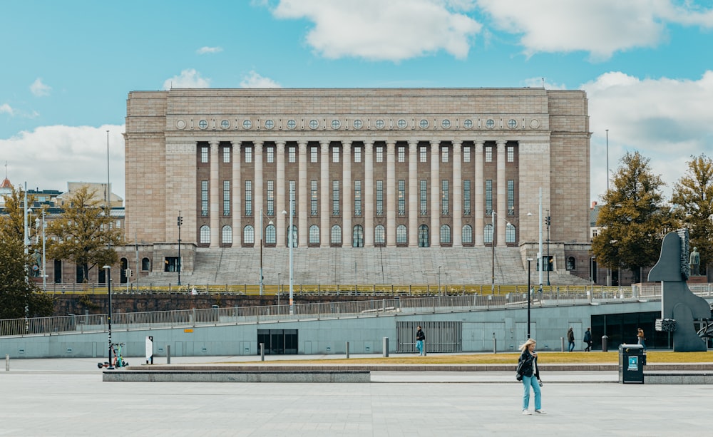 a large stone building