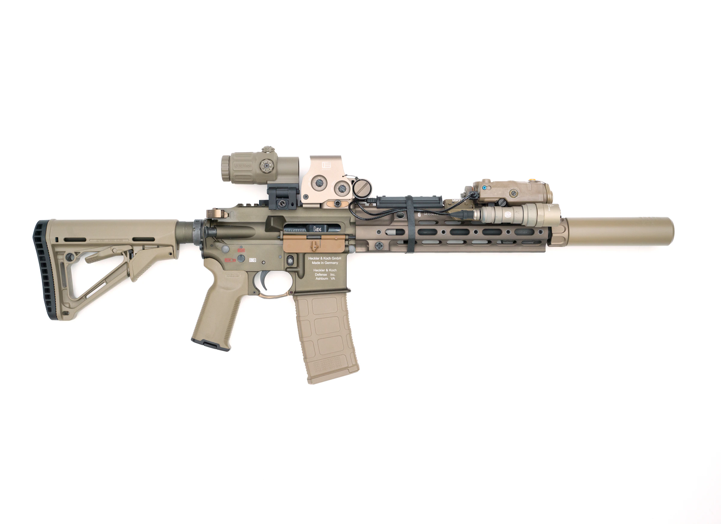 Custom precision rifle in the field