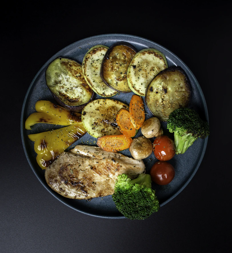 a plate of food
