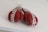 a pair of red boxing gloves