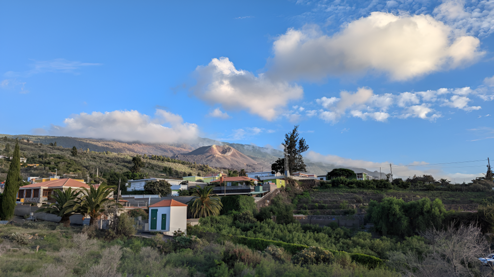 a group of houses in a valley