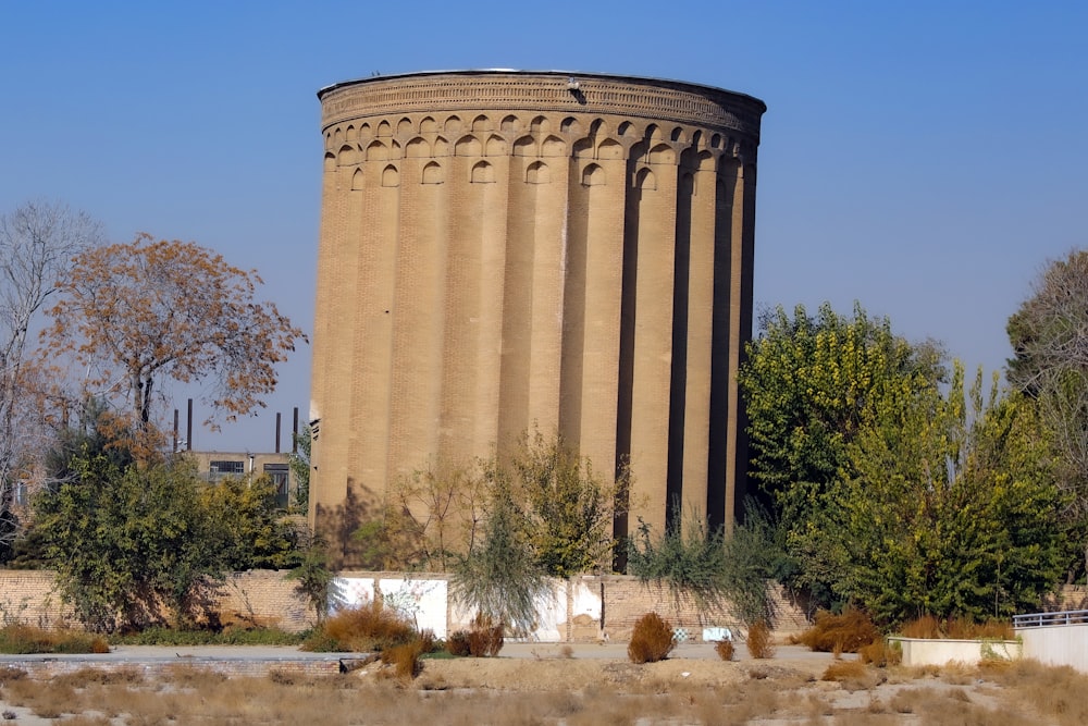 a large stone structure