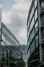 a building with glass windows