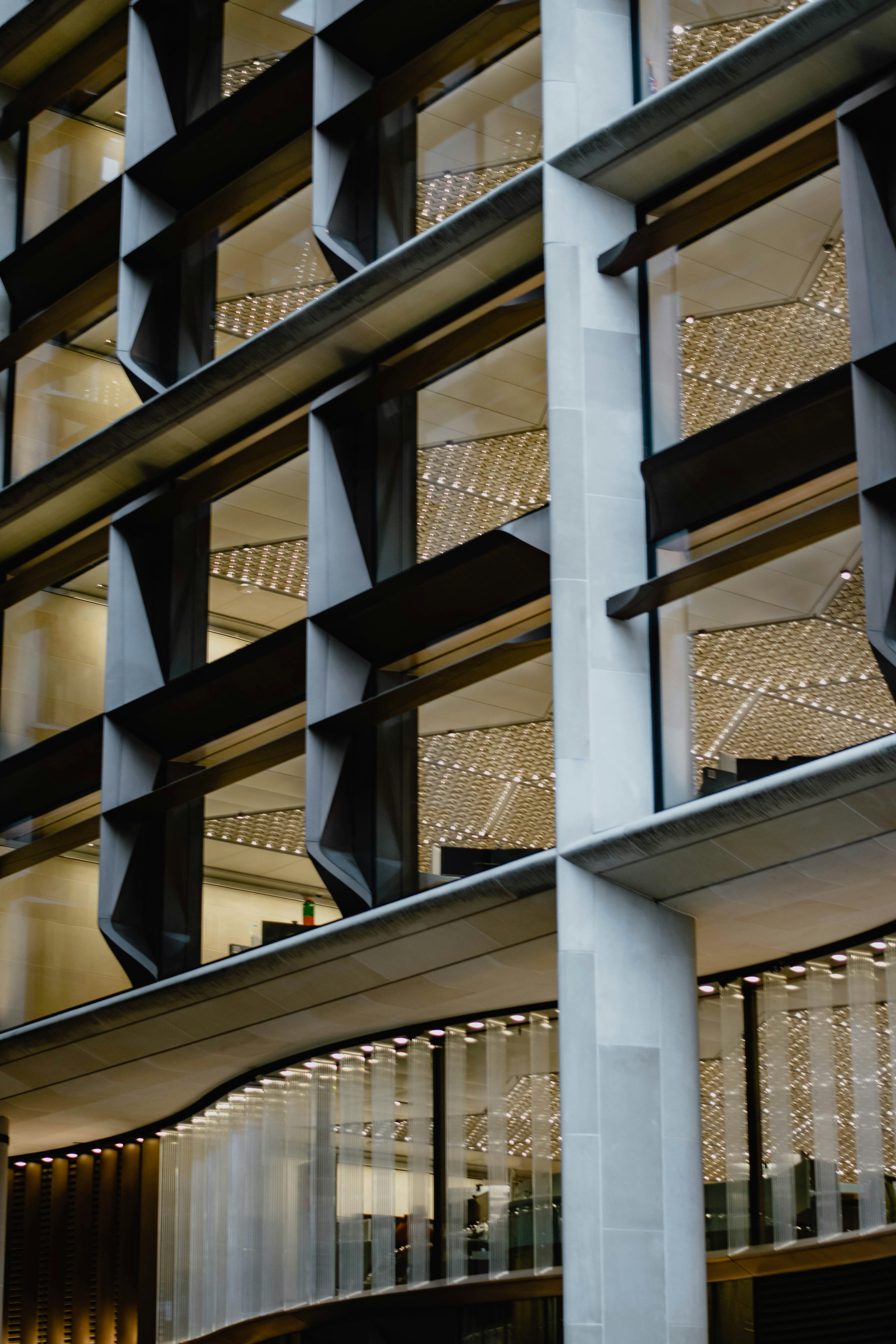 a large building with many windows