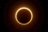 A radiant sun and moon intertwined with cosmic patterns and sparkling stardust.