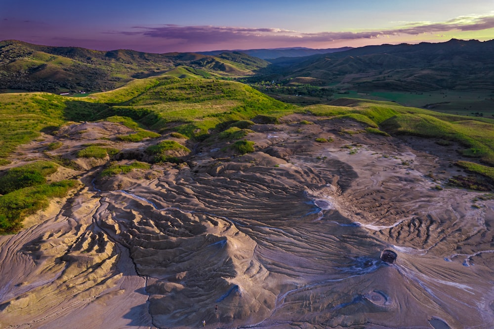 a river running through a valley