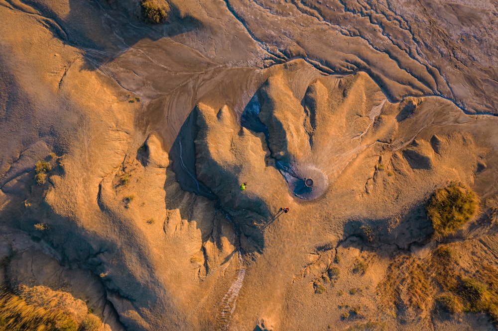 a large canyon with a river running through it