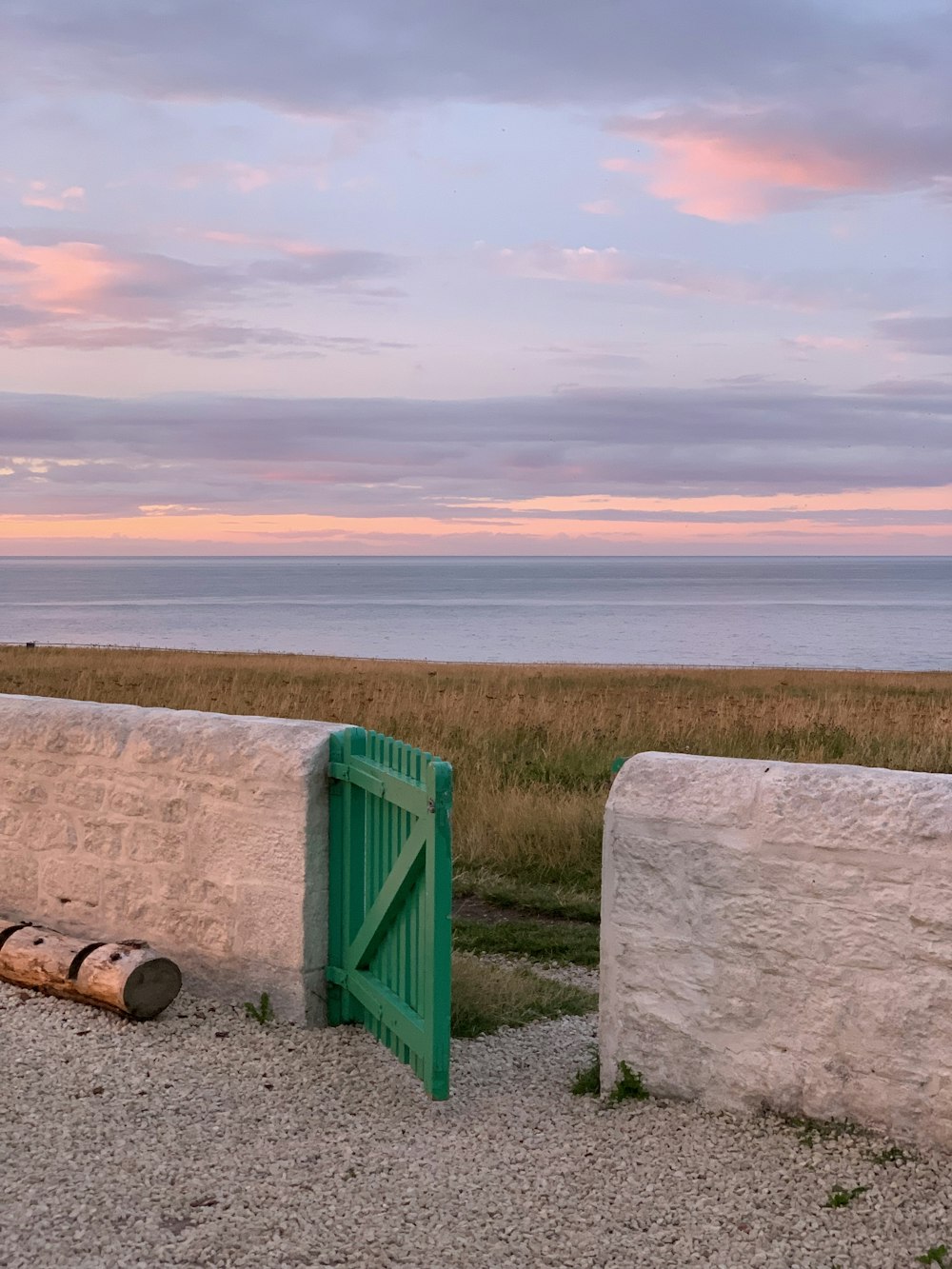 a green box on a beach