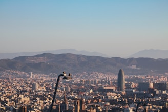 A panoramic view of Quito's skyline with the five company logos subtly integrated into the cityscape.