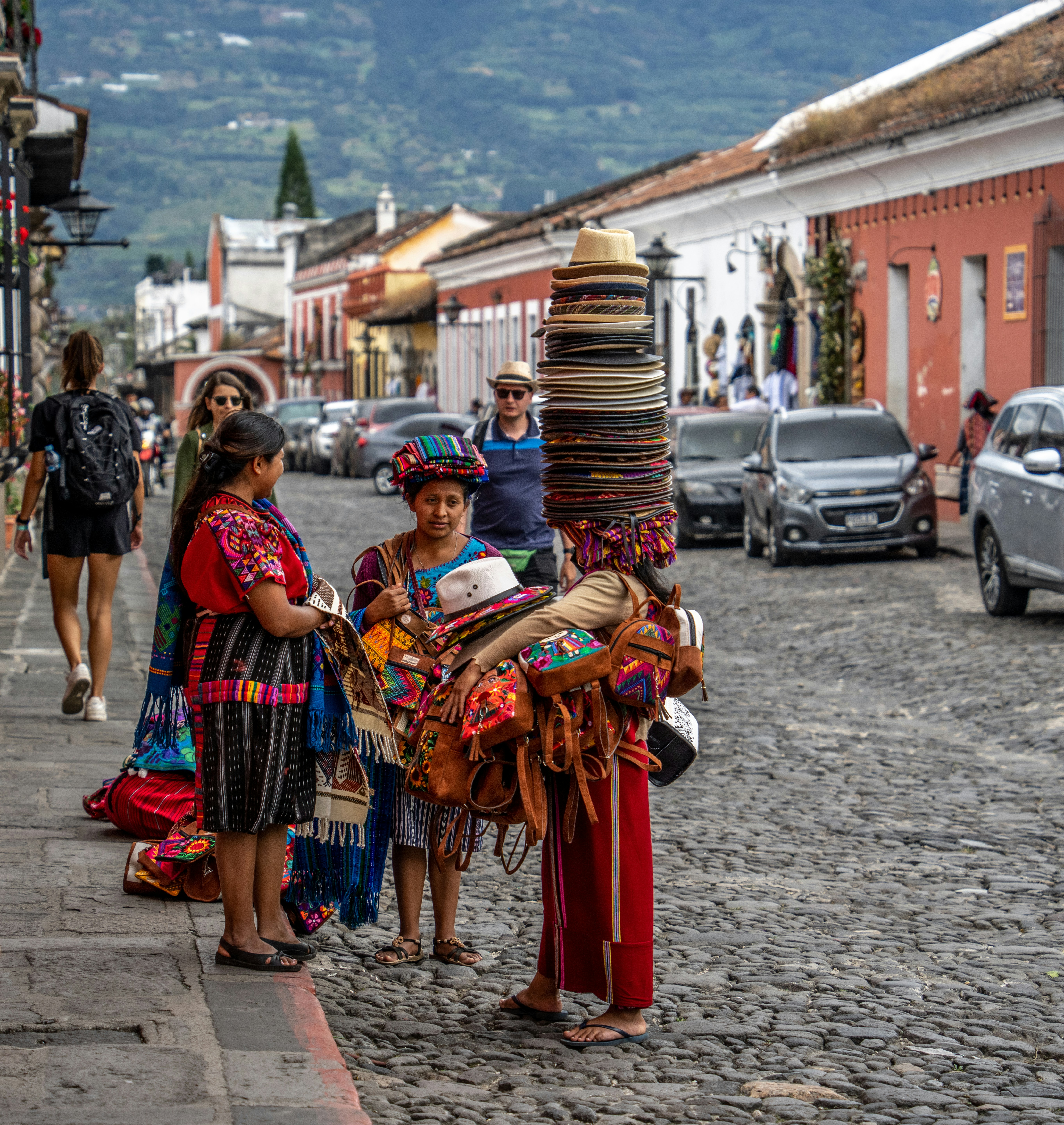 a group of people in traditional dress