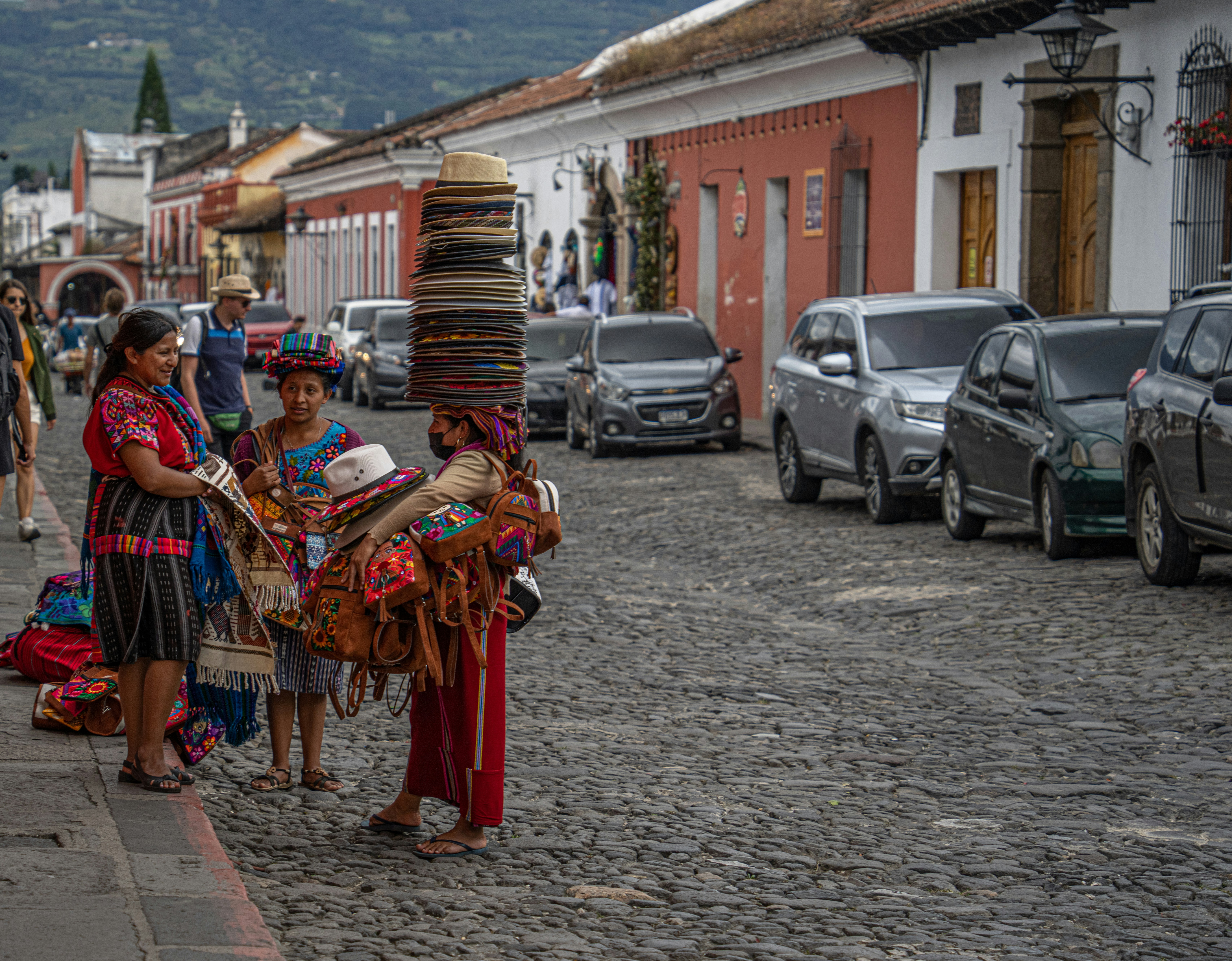 a group of people in traditional dress