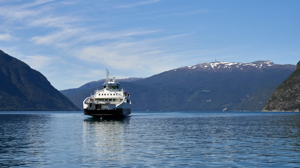 a boat on the water