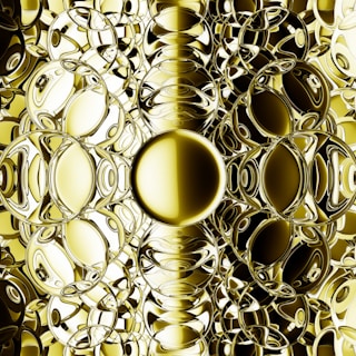 Sophisticated digital rendering of a gold-network mesh symbolizing connectivity and exclusivity.