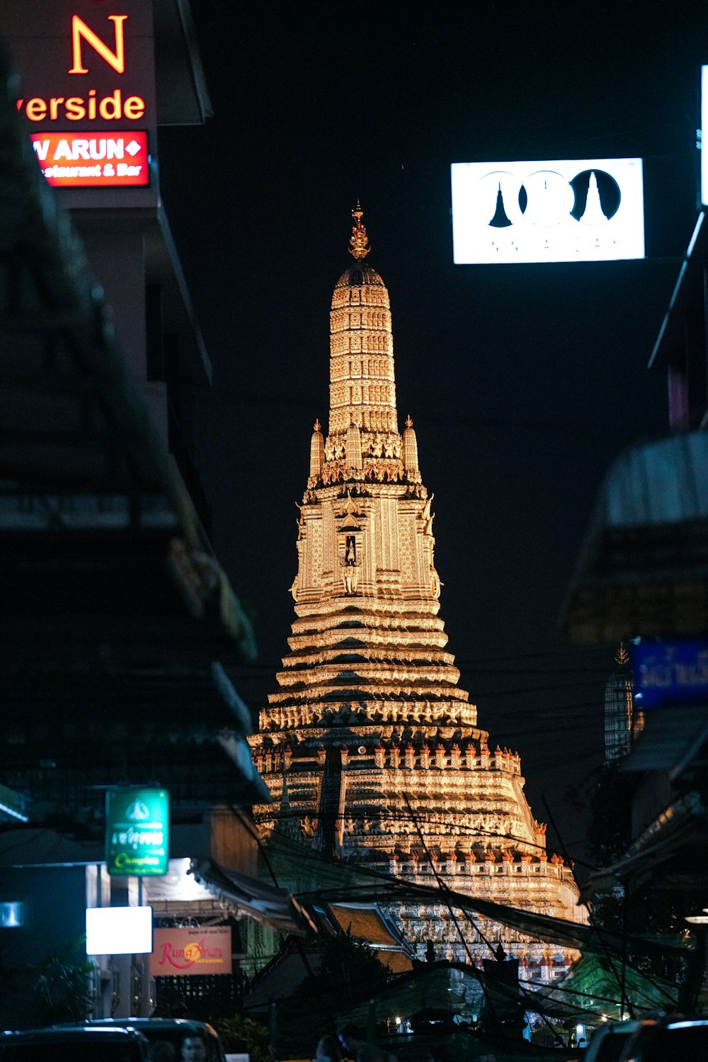 a tall building with a pointy top