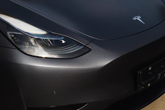the front of a car