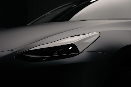 a close up of a car