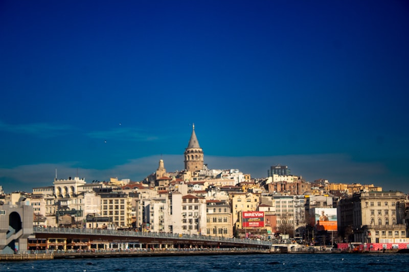 Istanbul — view of the city and Bosphorus from the Asian side