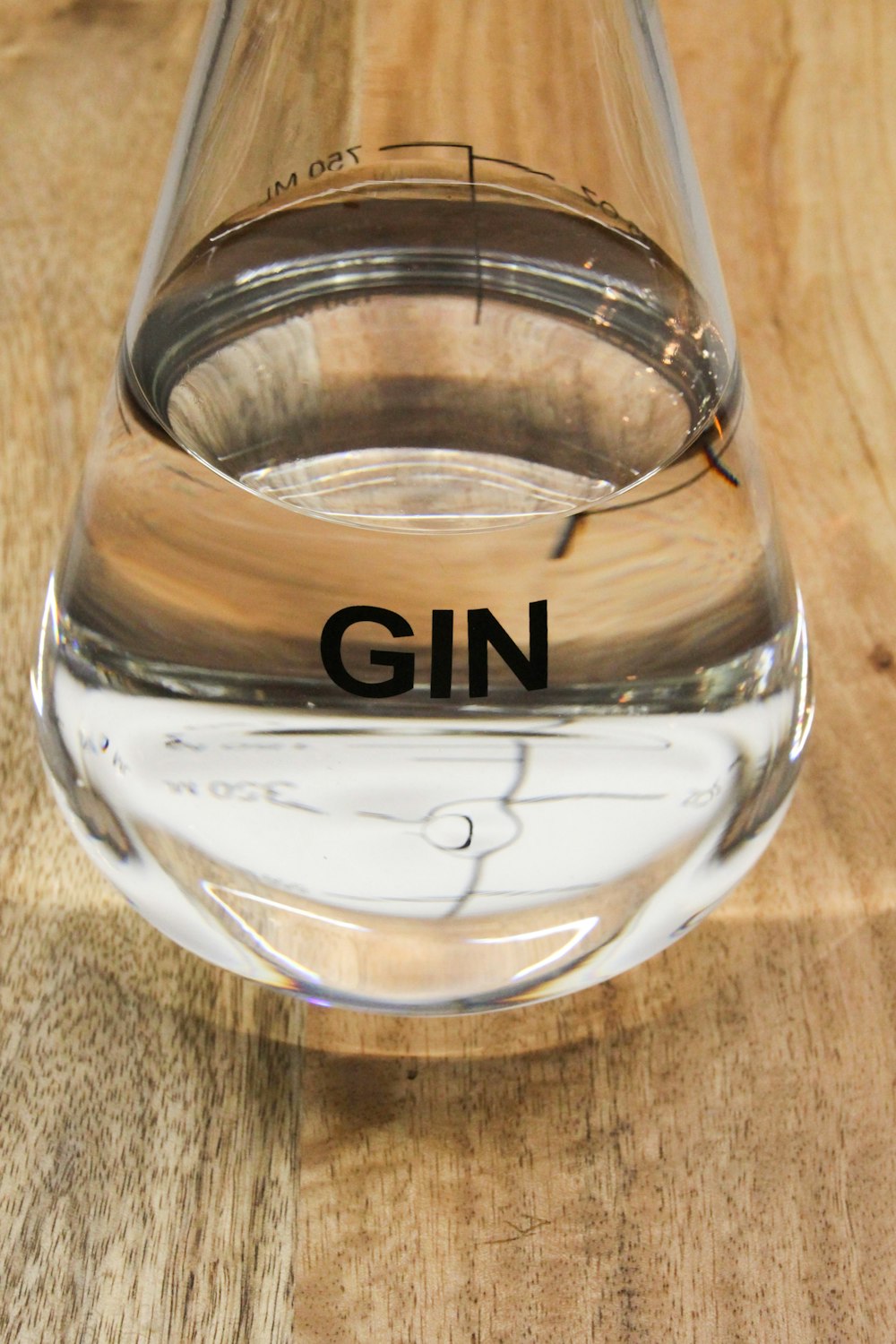 a glass of liquid