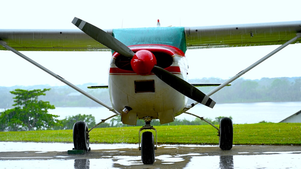 a plane on a runway