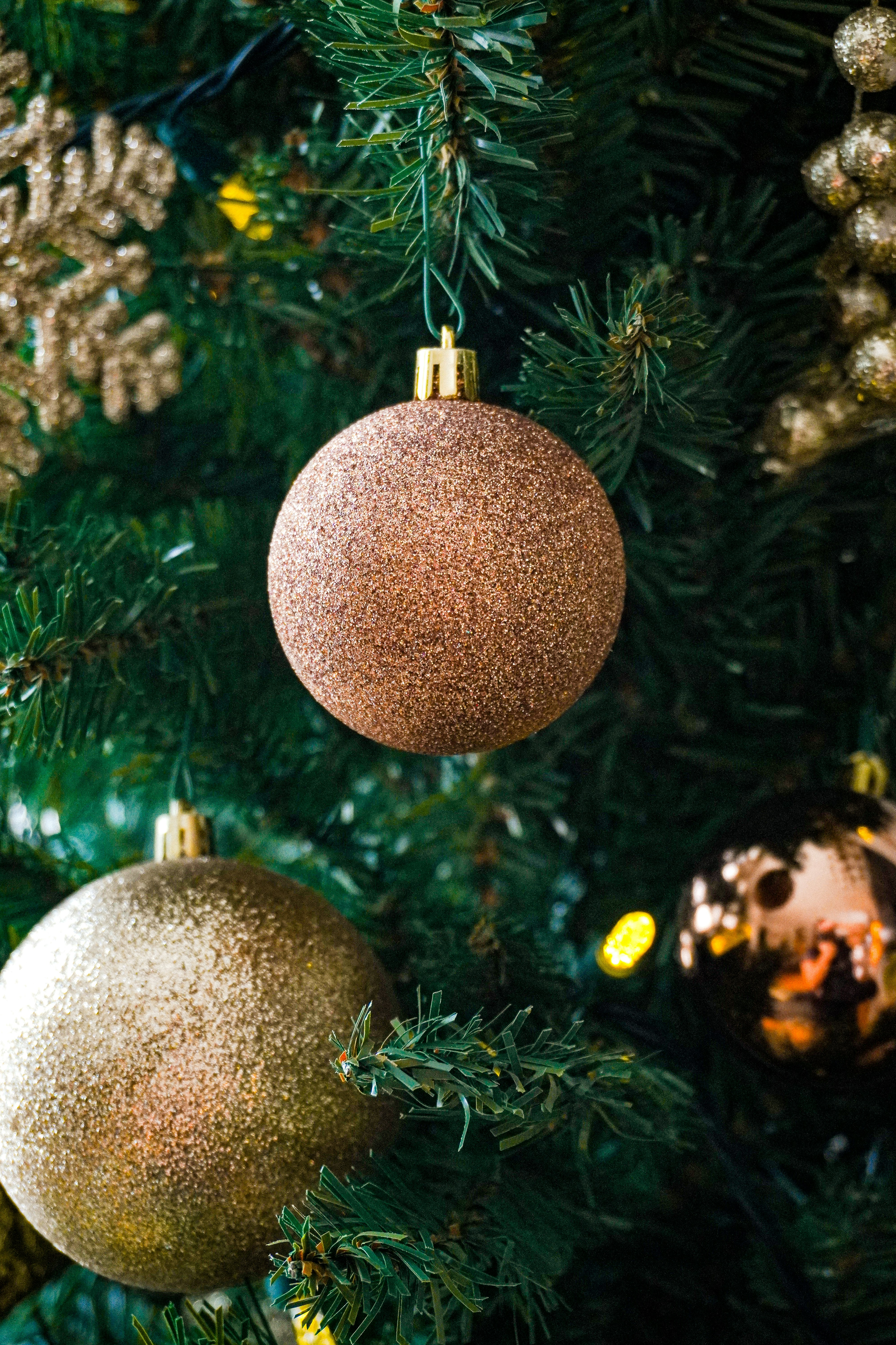 a tree with ornaments