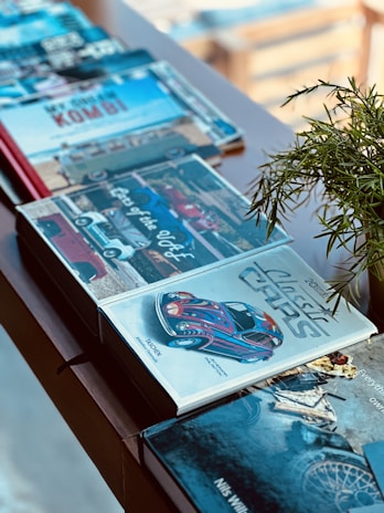 A collection of CPAP companion books laid out on a wooden table, inviting readers to learn more.