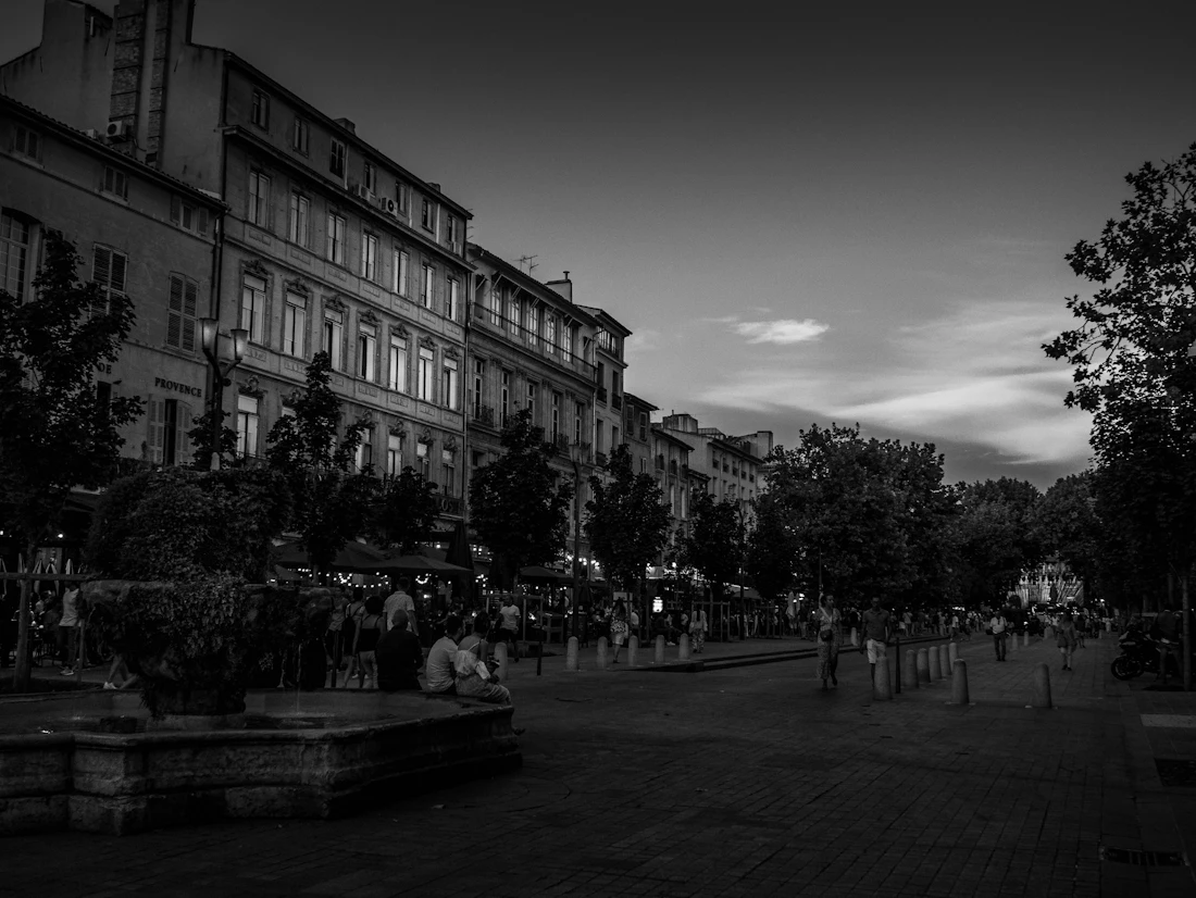 Aix-en-Provence, vue de la ville