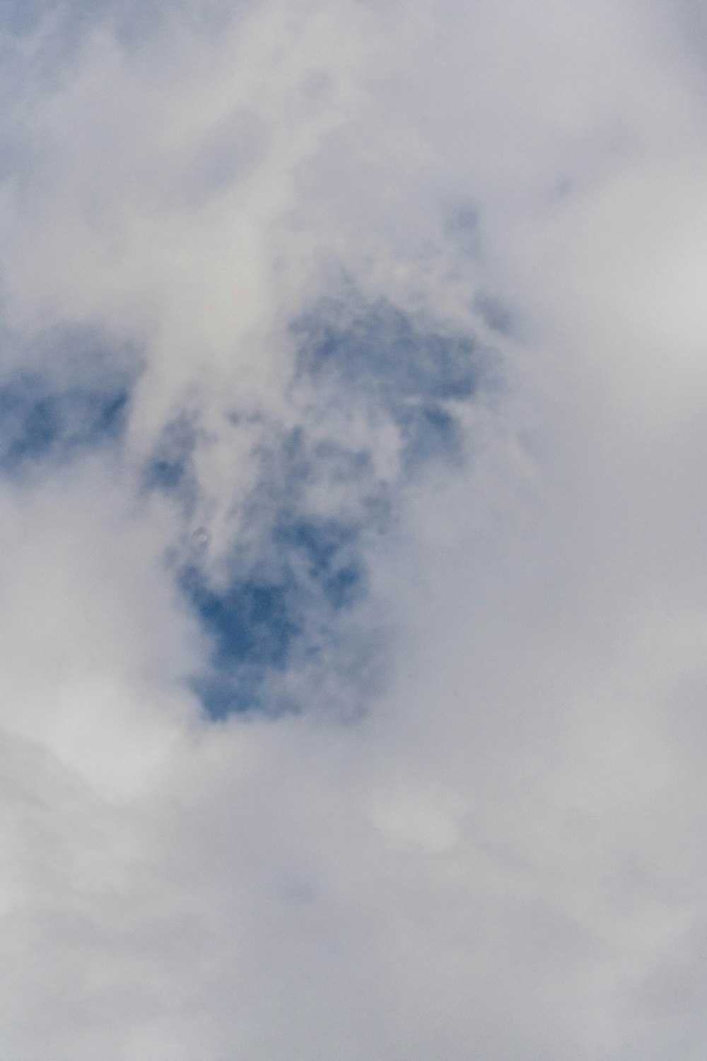 a blue sky with clouds