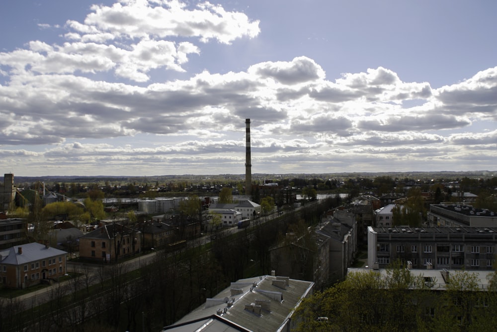 a large city landscape