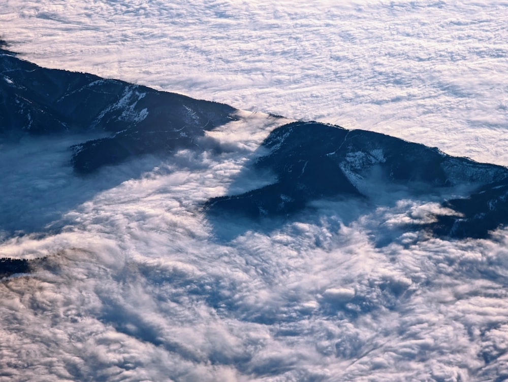 a large storm in the ocean