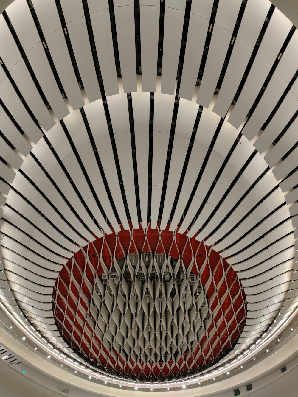 a close-up of a fan