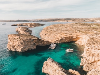 a boat in the water