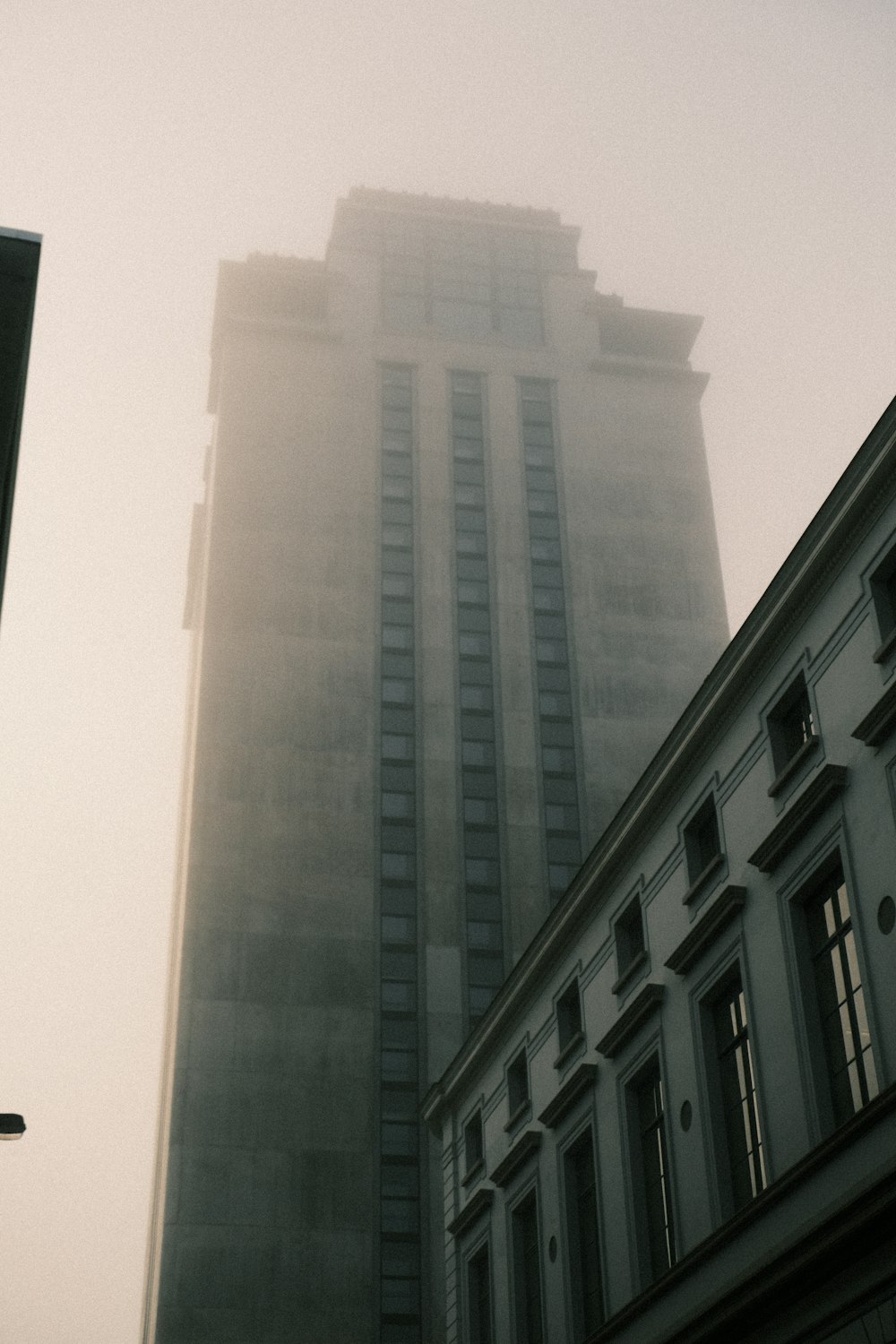 a tall building with many windows