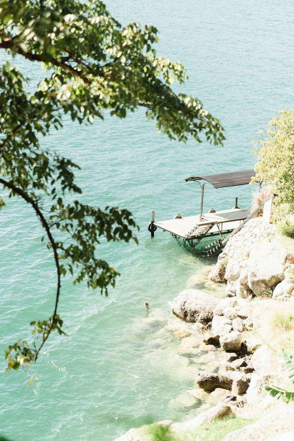 a dock over a body of water